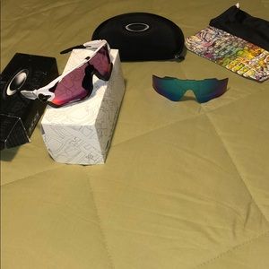 Oakley custom jawbreaker sunglasses w/ repl. lens
